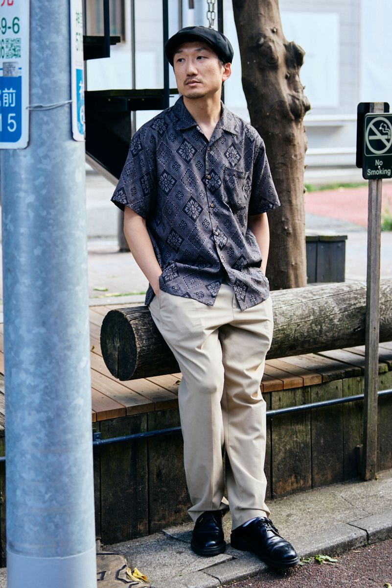 不明のシャツコーディネート | 260422-0457-00 李 明圭