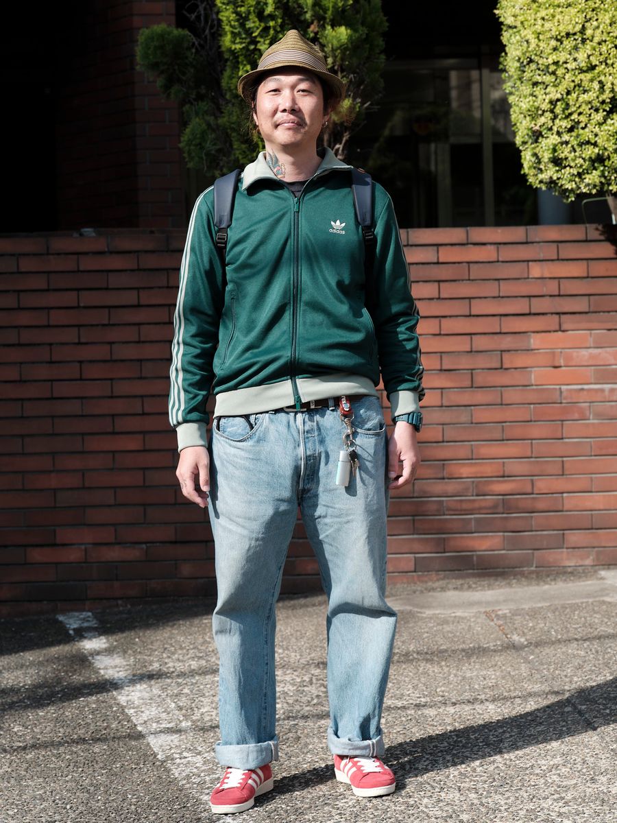 アディダスオリジナルスのジャケットコーディネート | 260424-0858-03 YUGO 2枚目の写真