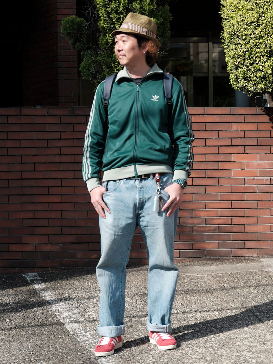 アディダスオリジナルスのジャケットコーディネート | 260424-0858-03 YUGO 3枚目の写真