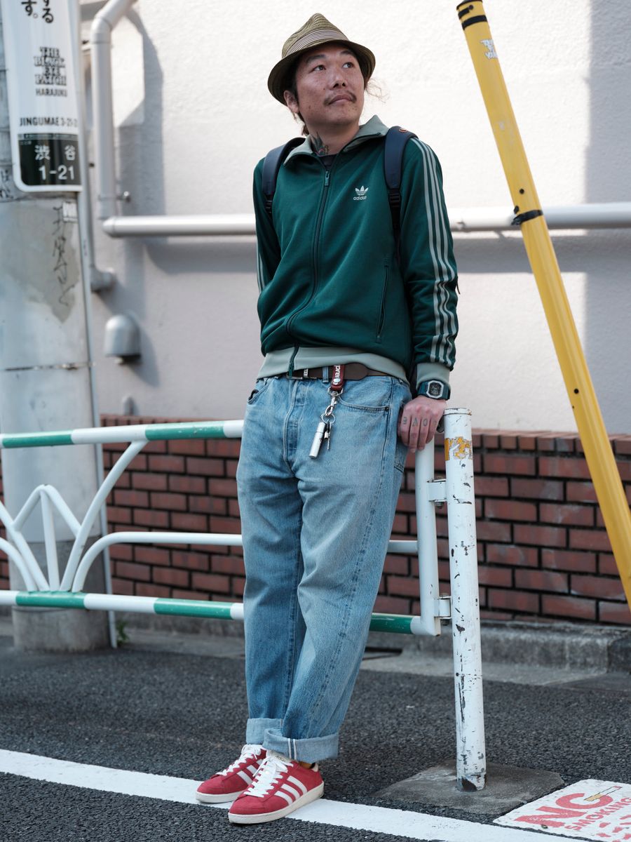 アディダスオリジナルスのジャケットコーディネート | 260424-0858-03 YUGO