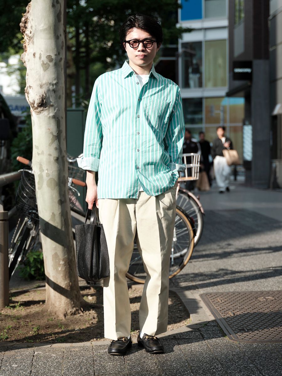 マリメッコのシャツコーディネート | 260424-0932-12 白根 友 2枚目の写真