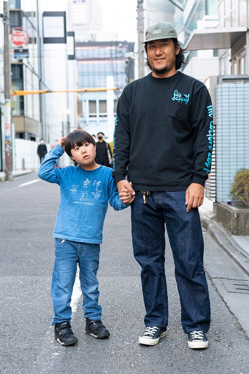 絆を感じるオーシャンズなデニムコーデ、お似合いです！ 石戸谷佳伸