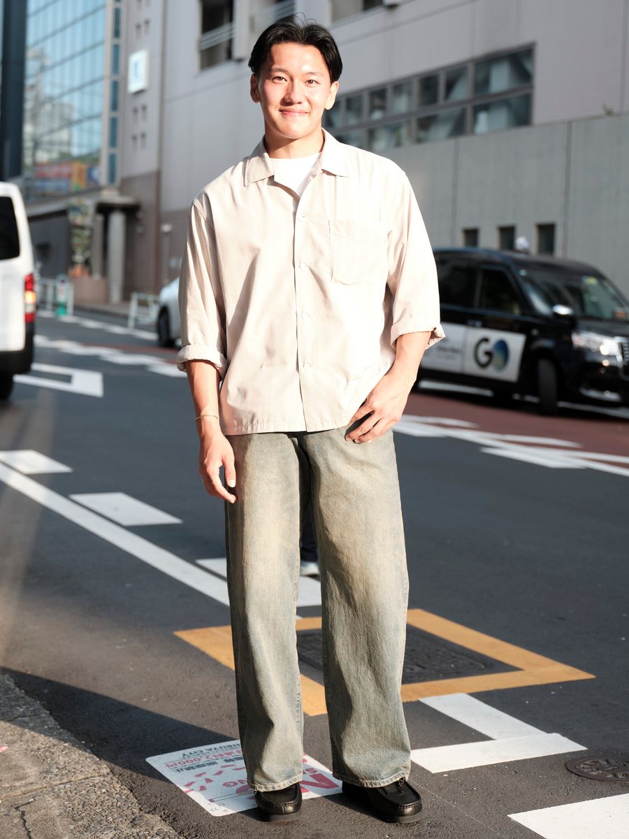 ジャーナルスタンダードレリュームのシャツコーディネート | 260424-1057-06 Y.S 2枚目の写真