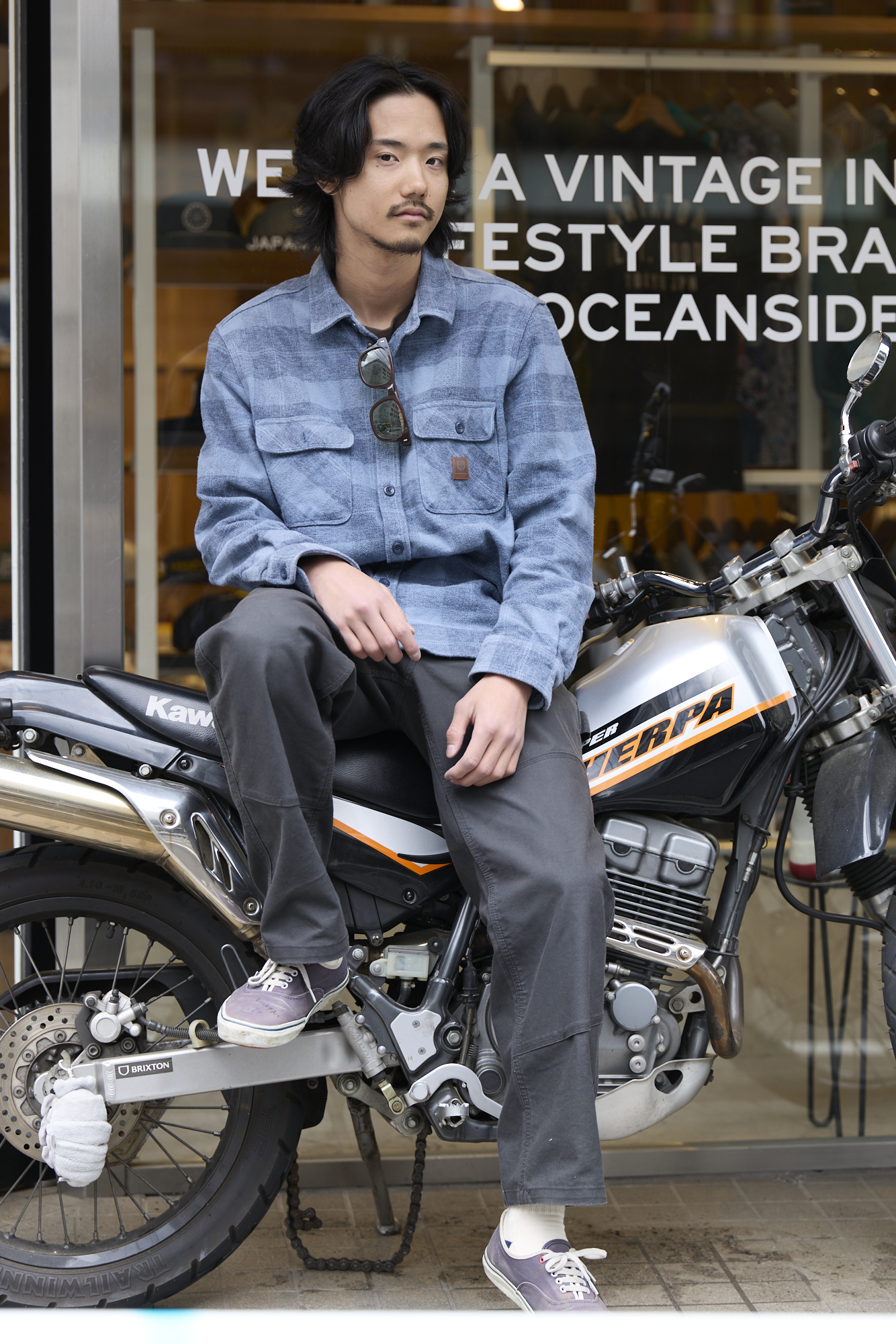 Denim jacket バイクウェア ディッキーズ 874 バイク ディッキーズ