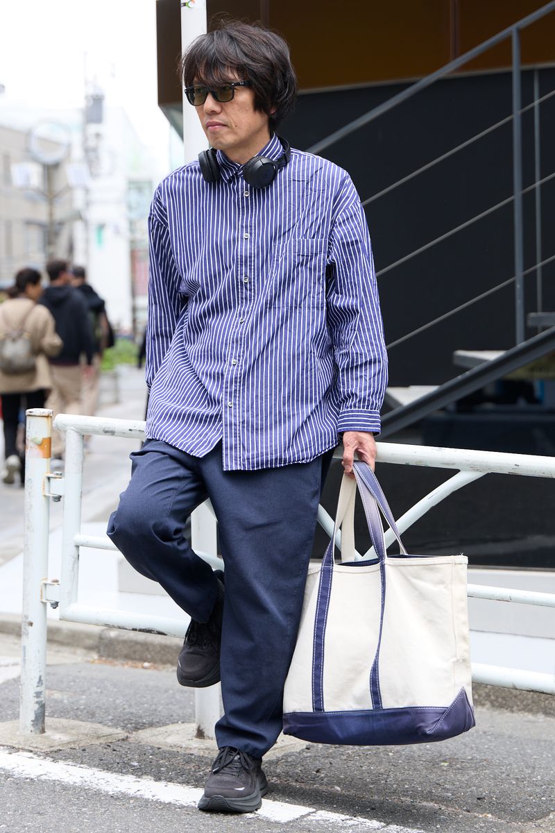 メゾンスペシャルのシャツコーディネート | 260427-1148-38 本間カツヲ