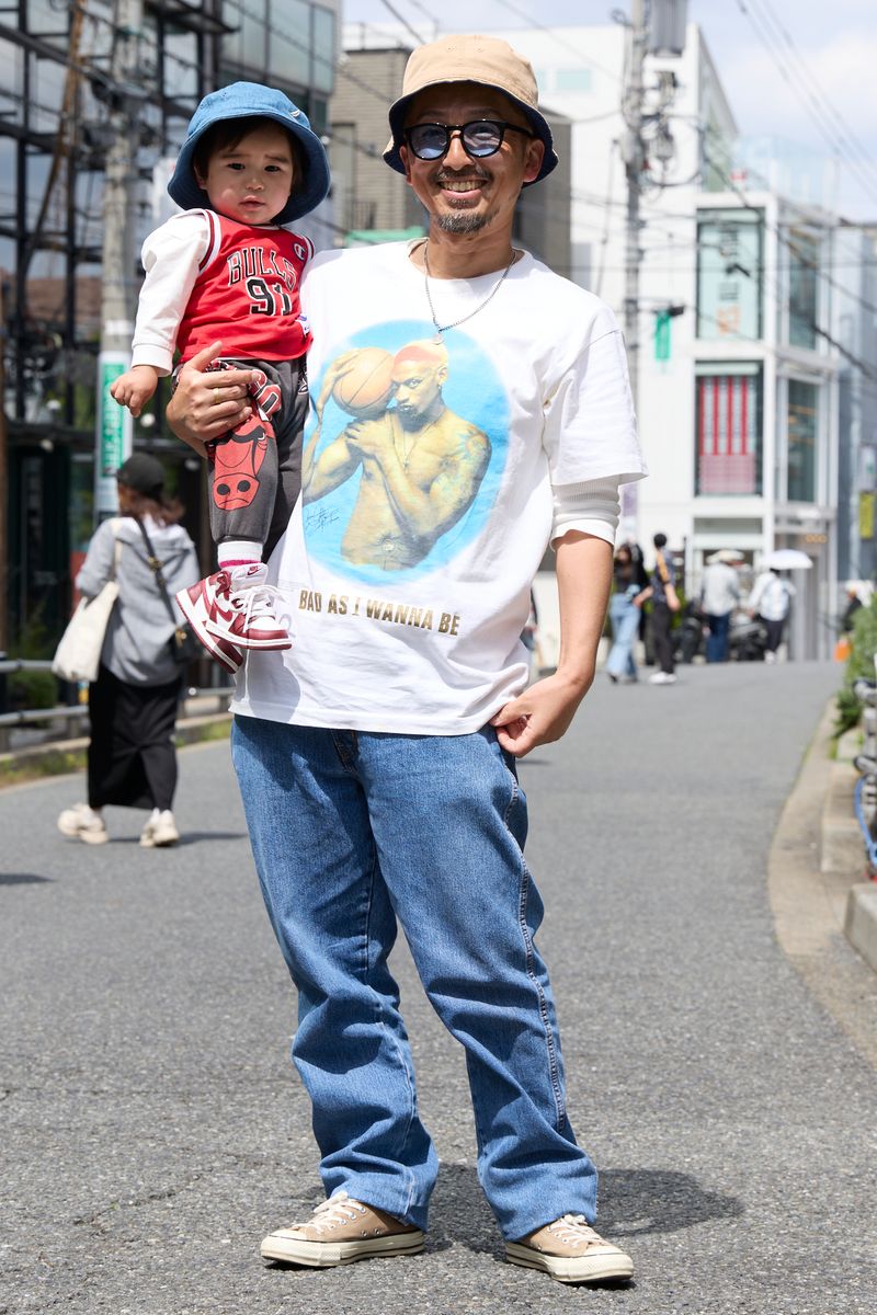 不明のTシャツコーディネート | 260426-1146-53 山崎