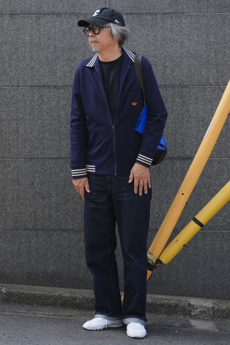 アディダスのジャケットコーディネート | 260429-1052-36 谷口純弘