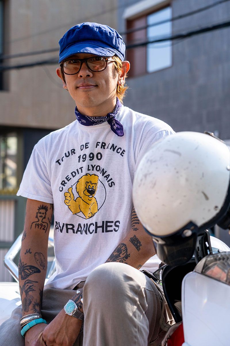 ヴィンテージ のTシャツコーディネート | 260427-2147-40 イ・ジョンユン 5枚目の写真