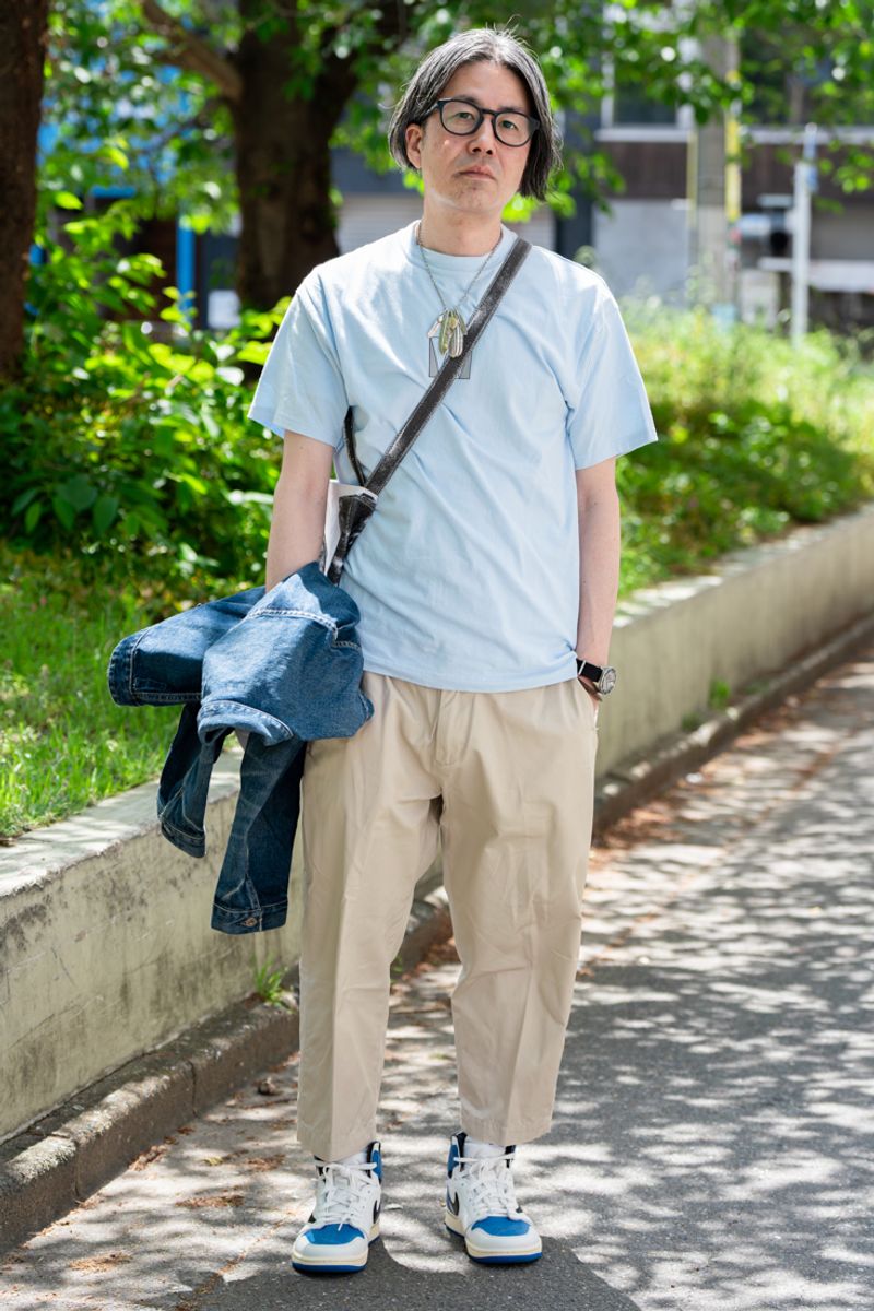 ウィークエンド×シークエルのTシャツコーディネート | 260428-0948-49 坂本憲治