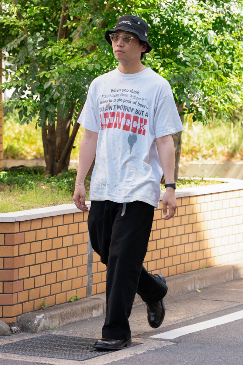 古着のTシャツコーディネート | 260428-1001-18 山下直紀