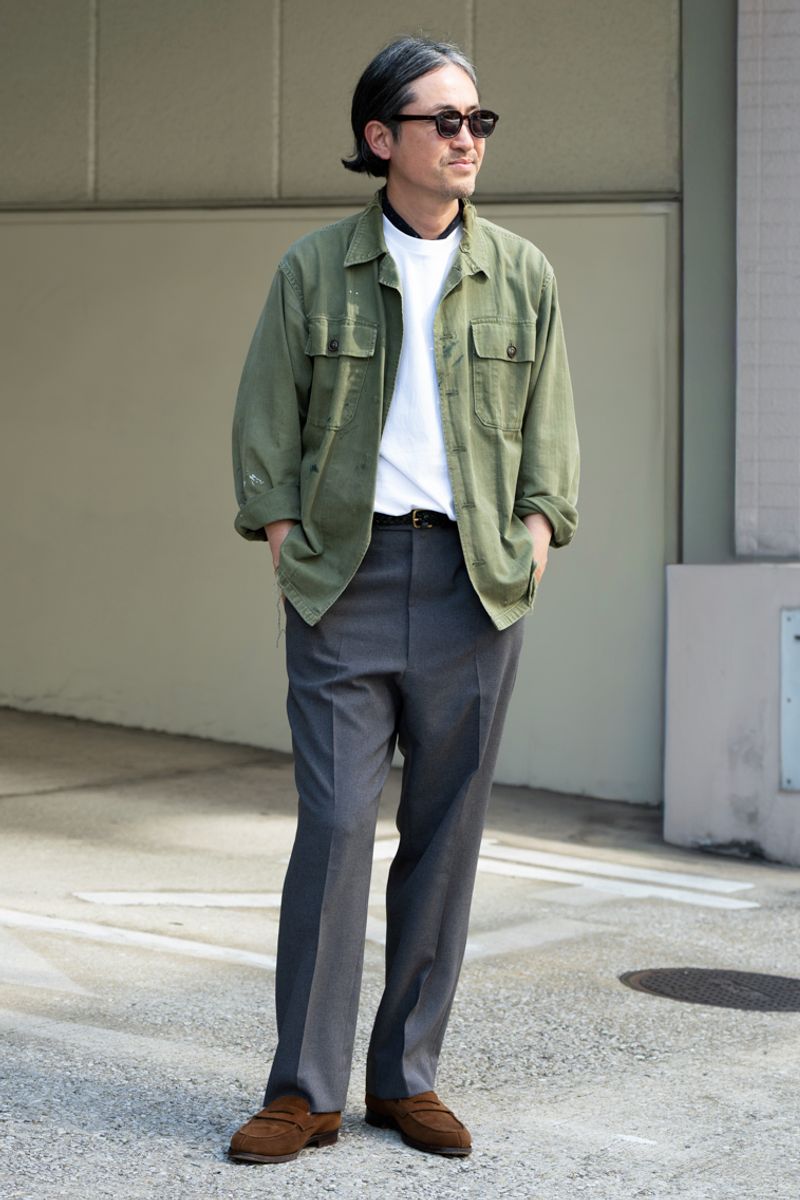古着のジャケットコーディネート | 260428-1008-06 森 闘士也