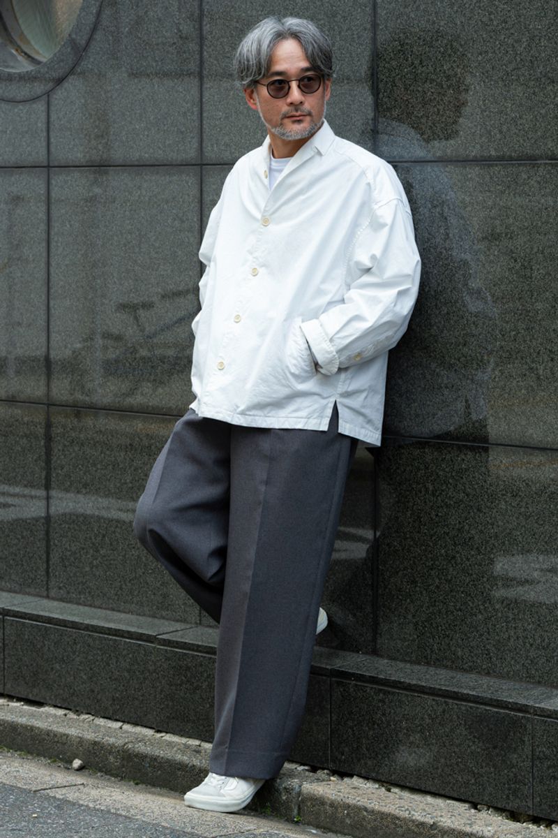 カラーのシャツコーディネート | 260428-1016-59 今村浩一