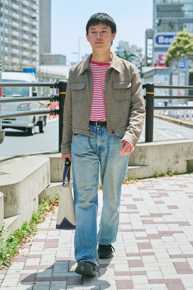 古着のジャケットコーディネート | 260504-0735-55 藤本 3枚目の写真