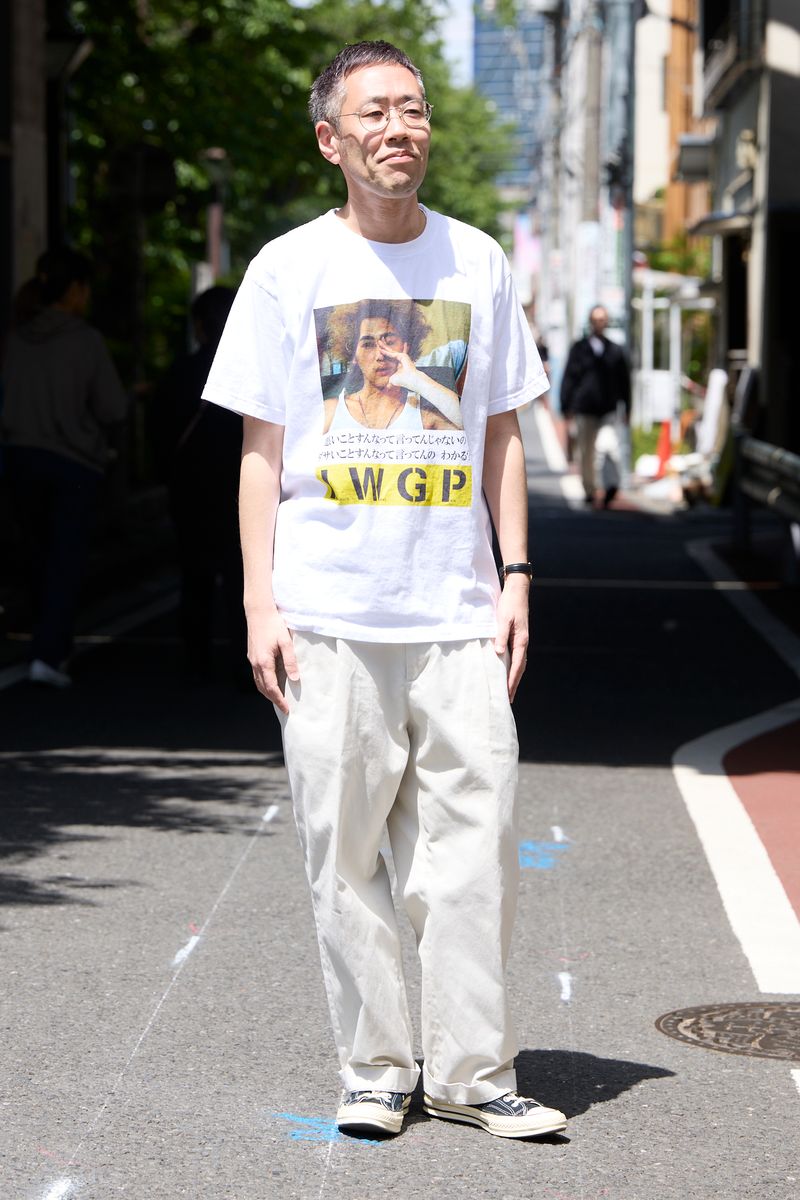 メディコムトイのTシャツコーディネート | 260504-0750-33 岡埜文俊 3枚目の写真