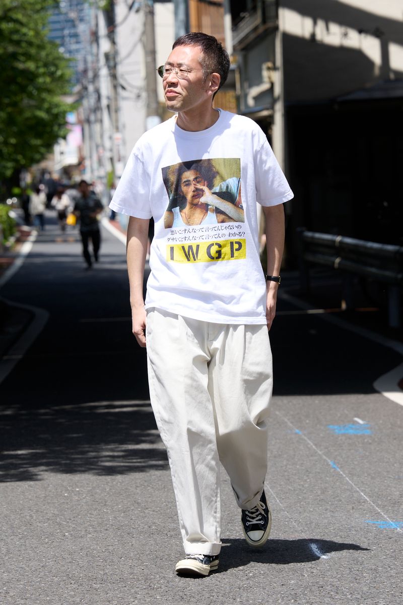 メディコムトイのTシャツコーディネート | 260504-0750-33 岡埜文俊