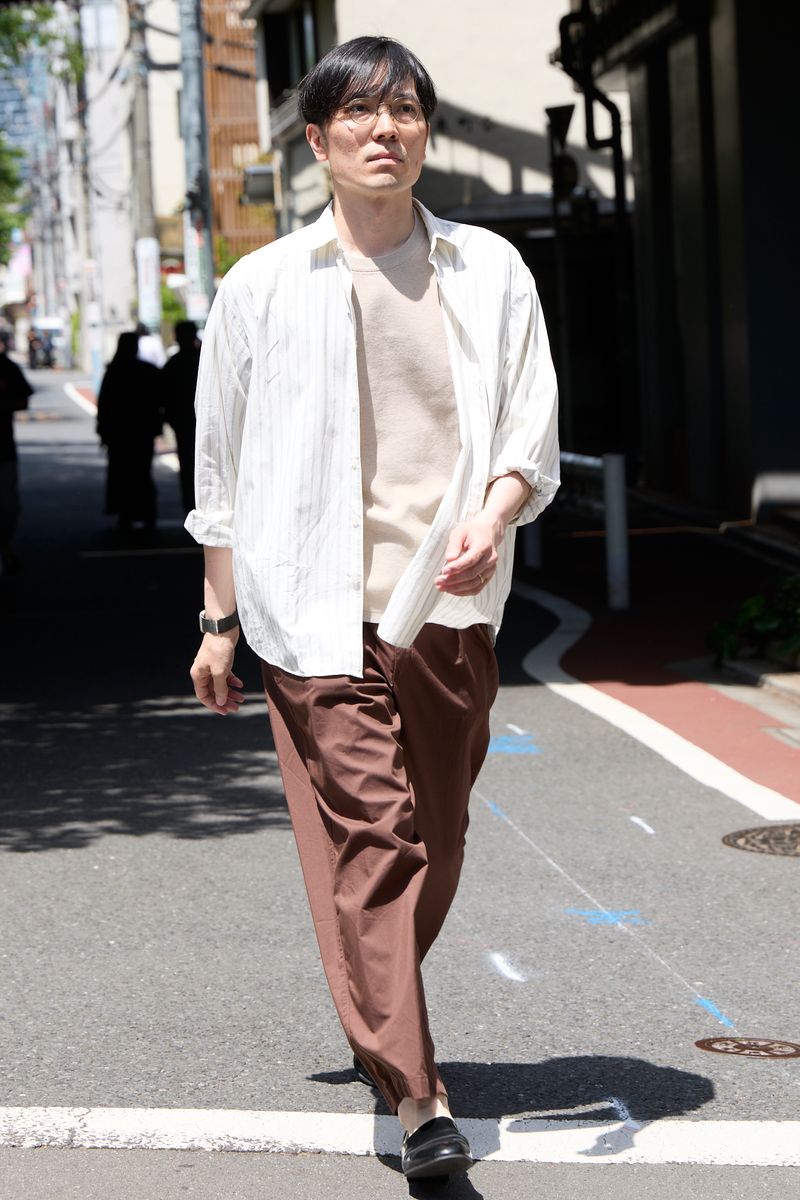 アーバンリサーチのシャツコーディネート | 260504-0755-35 調 大輔 2枚目の写真