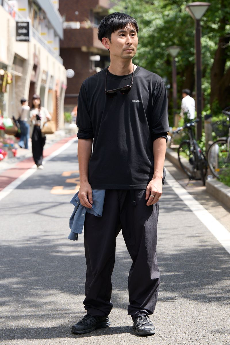 モンベルのTシャツコーディネート | 260505-0832-57 川原元気 2枚目の写真