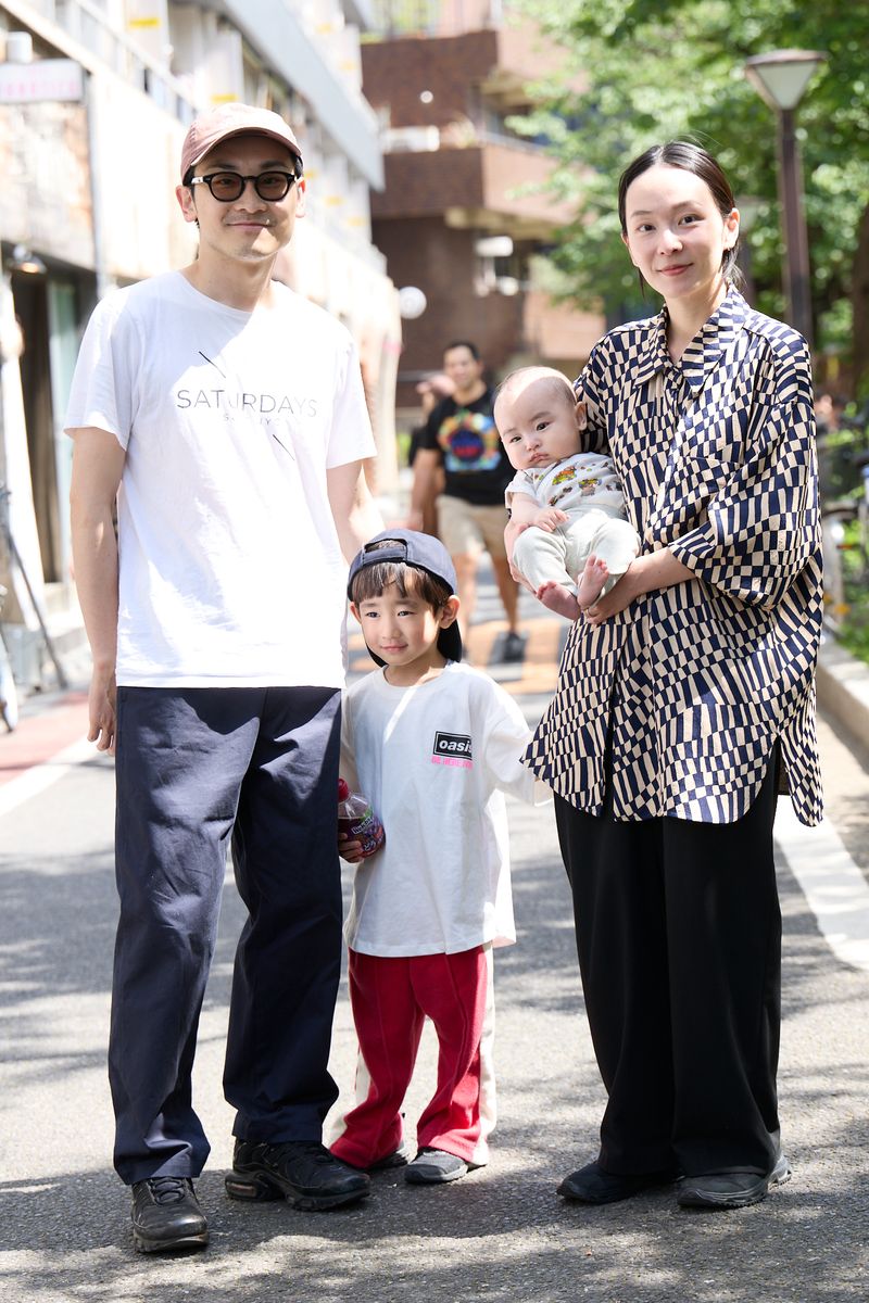 サタデーズニューヨークシティのTシャツコーディネート | 260505-0954-19 東 大貴