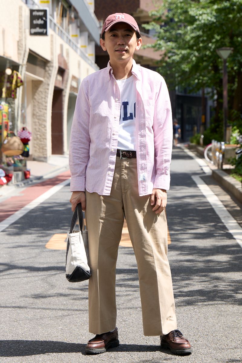古着のシャツコーディネート | 260505-0957-52 田島優一