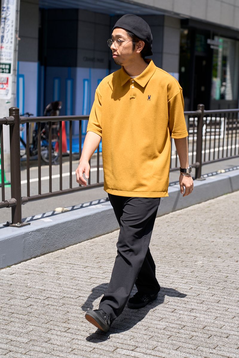サイコバニーのポロシャツコーディネート | 260505-1123-35 河合洋介 3枚目の写真