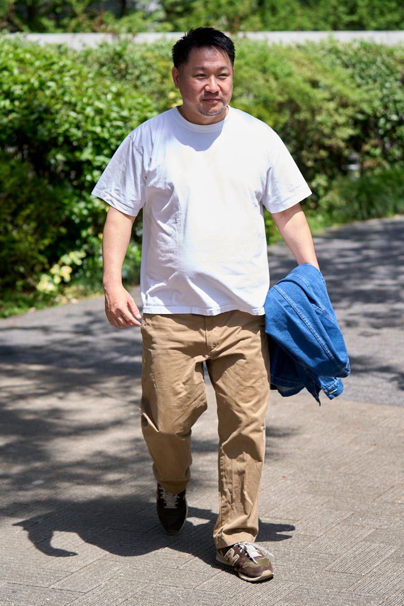 不明のTシャツコーディネート | 260429-1707-42 堀内聖史