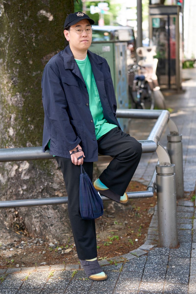 エルのジャケットコーディネート | 260505-1247-55 安田裕哉