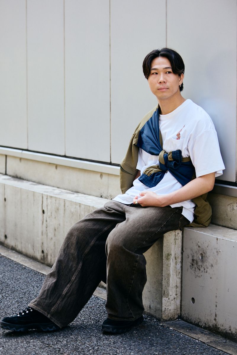 ロッカンのTシャツコーディネート | 260505-1322-13 淺田基寛 2枚目の写真