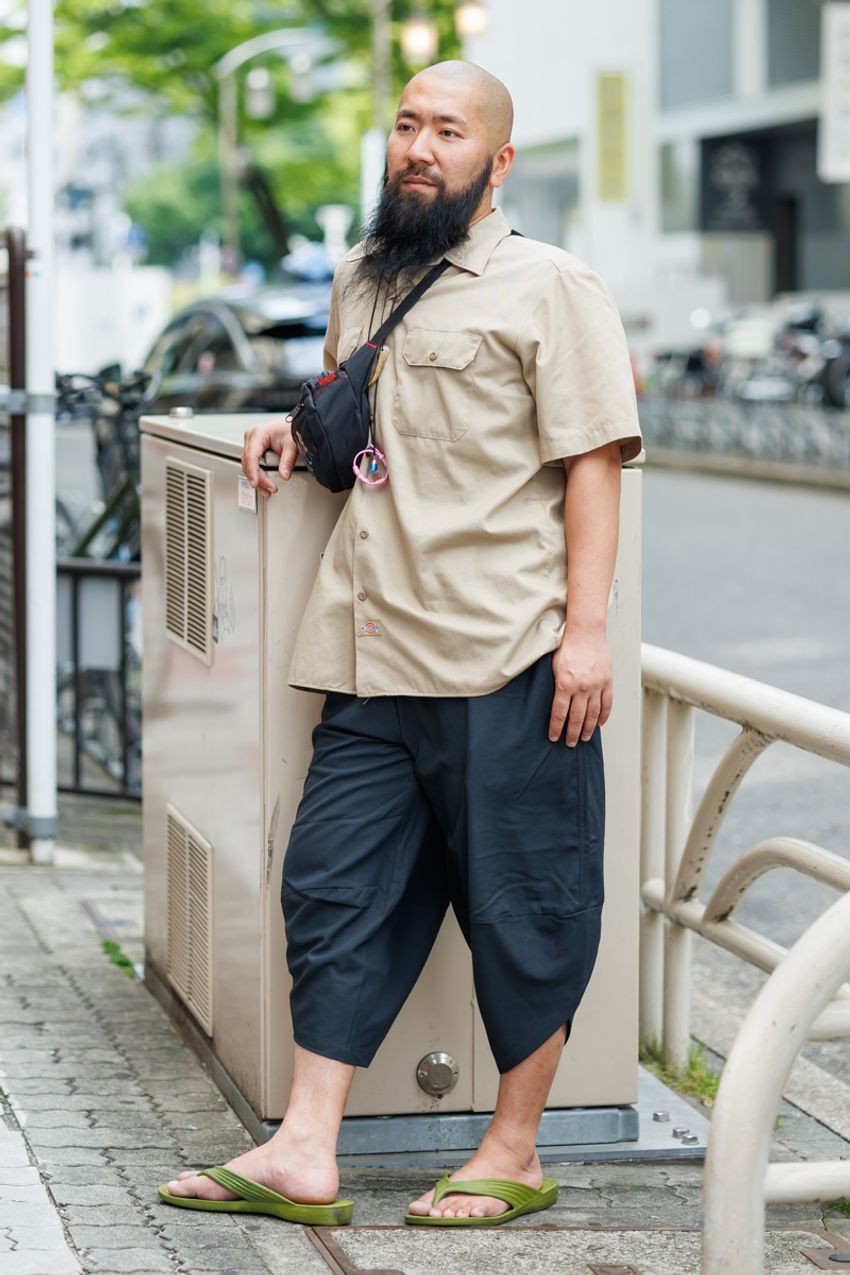 夏の半端丈パンツはあり？なし？ “古い”と思われない洒落た着こなしをスナップで検証 - 8枚目の画像