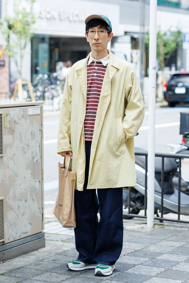 アダムエロペのコートコーディネート | 260505-1357-54 木村克之