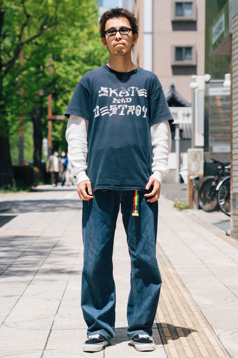 スラッシャーのTシャツコーディネート | 260506-0956-13 菅野拓也 3枚目の写真
