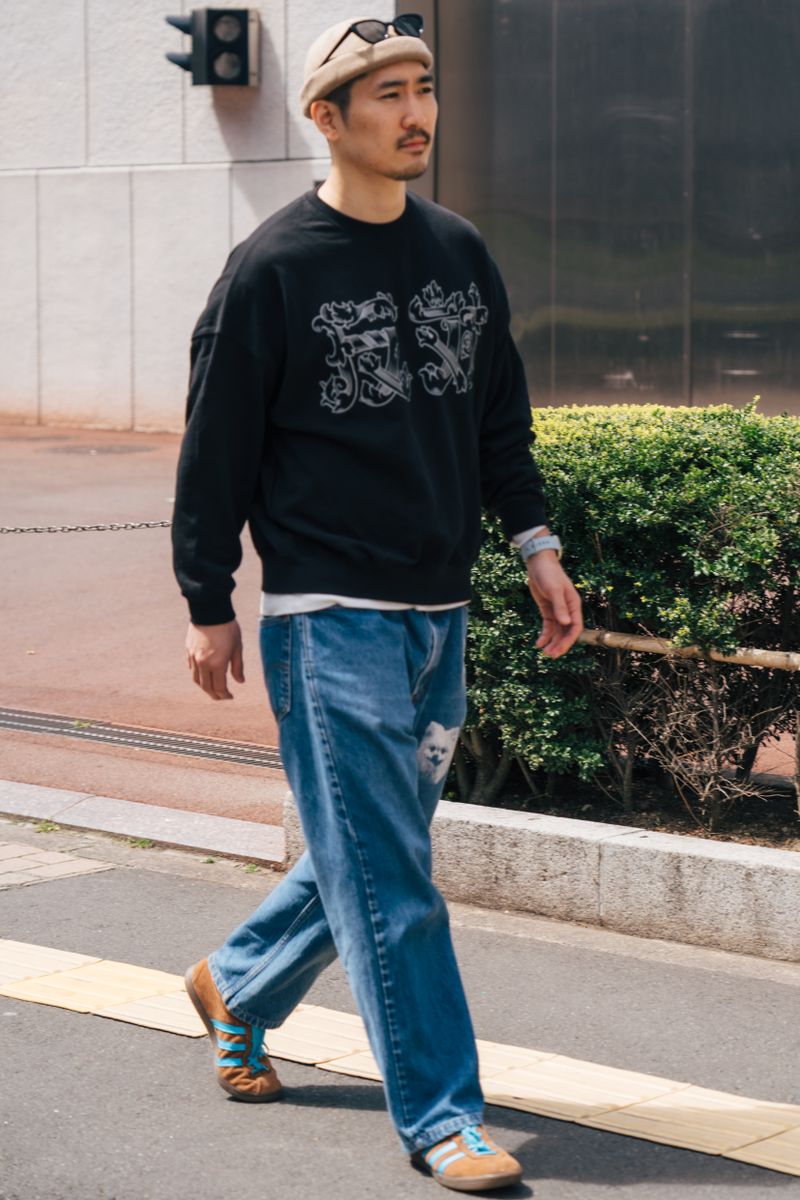 ハンドメイドのスウェットコーディネート | 260506-1004-25 廣野翔太 2枚目の写真