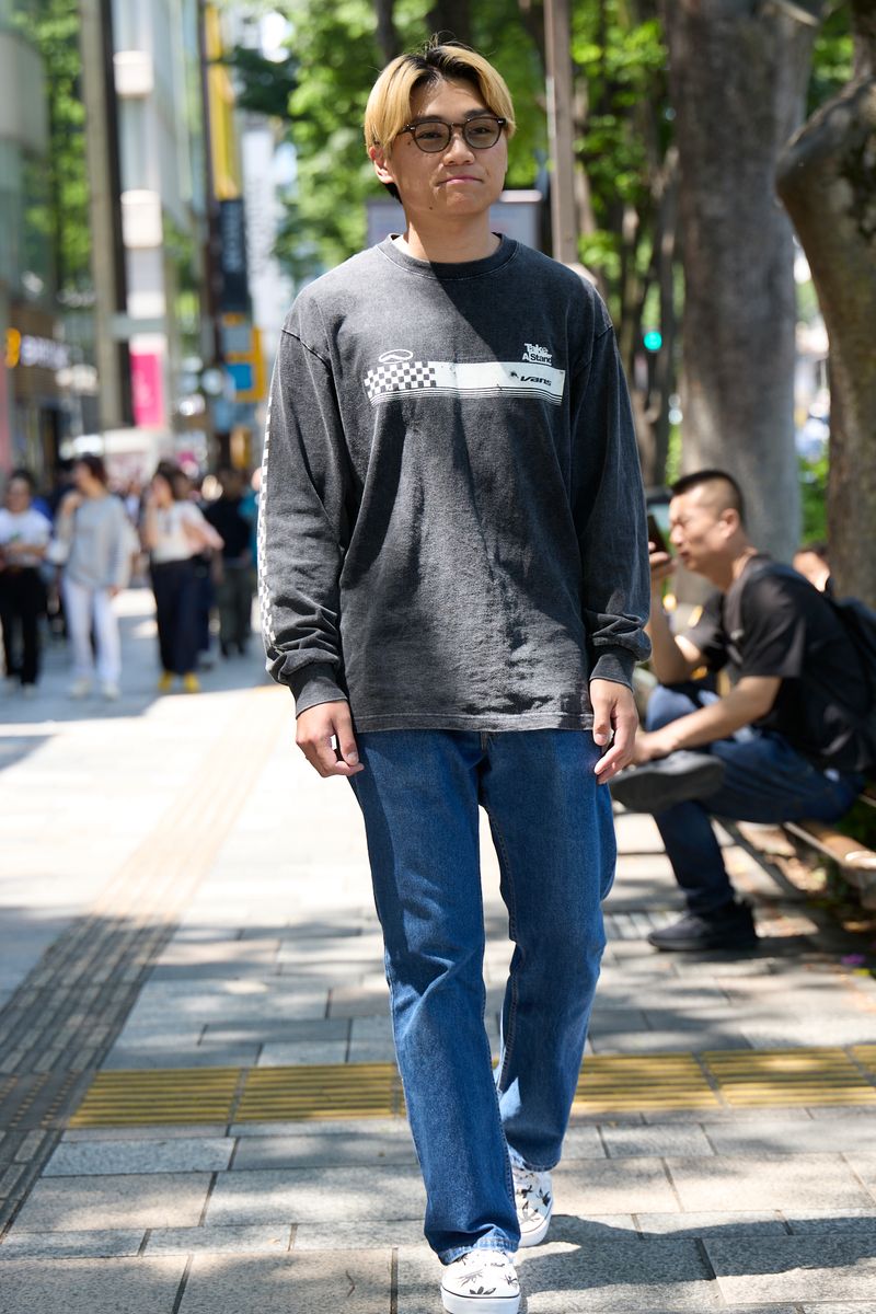 ヴァンズのTシャツコーディネート | 260506-1208-10 田宮拓真 2枚目の写真