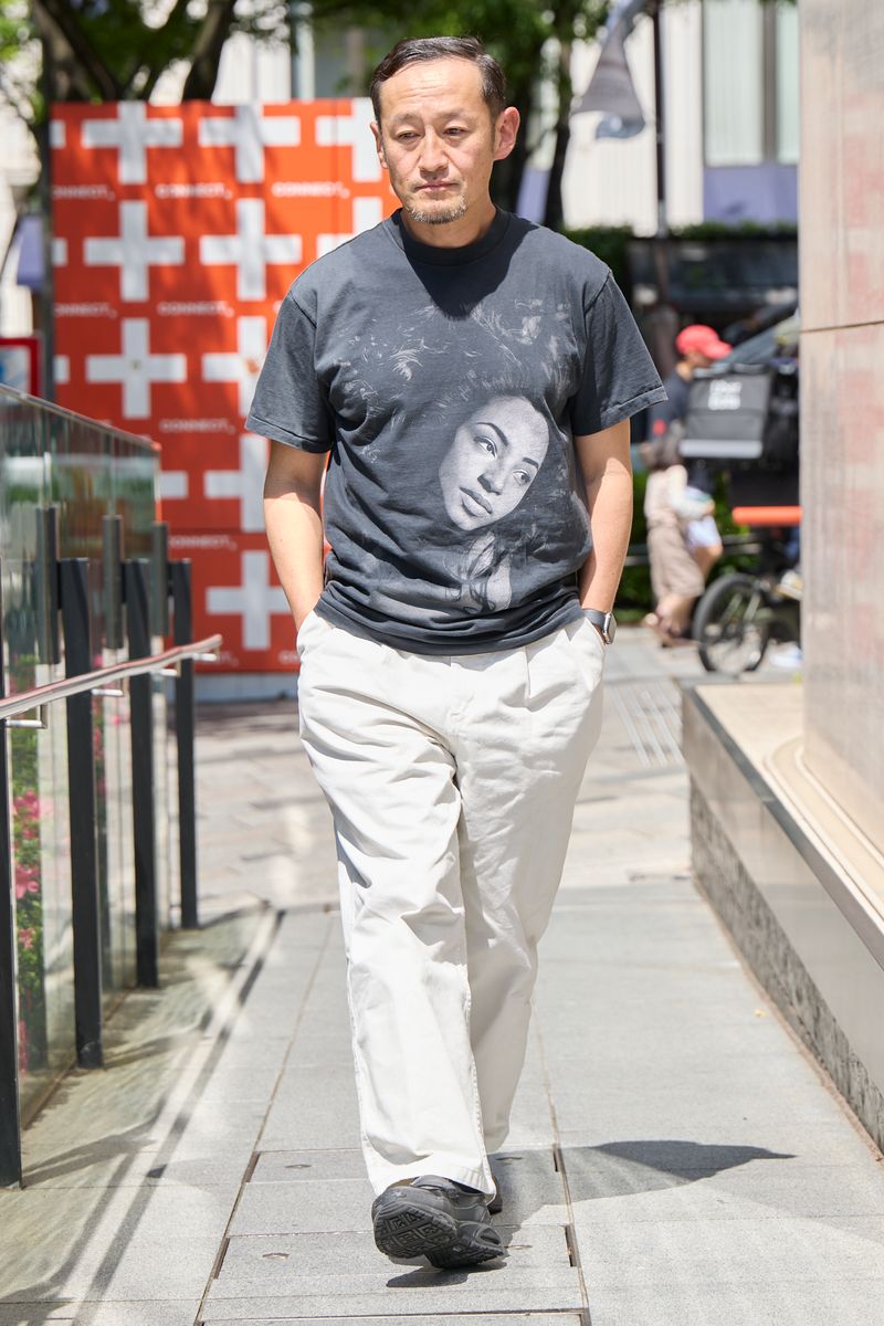 古着のTシャツコーディネート | 260506-1654-27 廣瀬知之