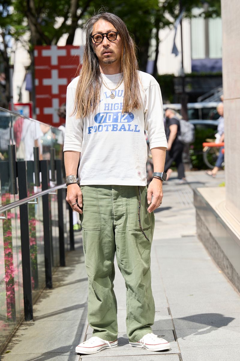 チャンピオンのTシャツコーディネート | 260510-1223-09 鈴木一史 3枚目の写真