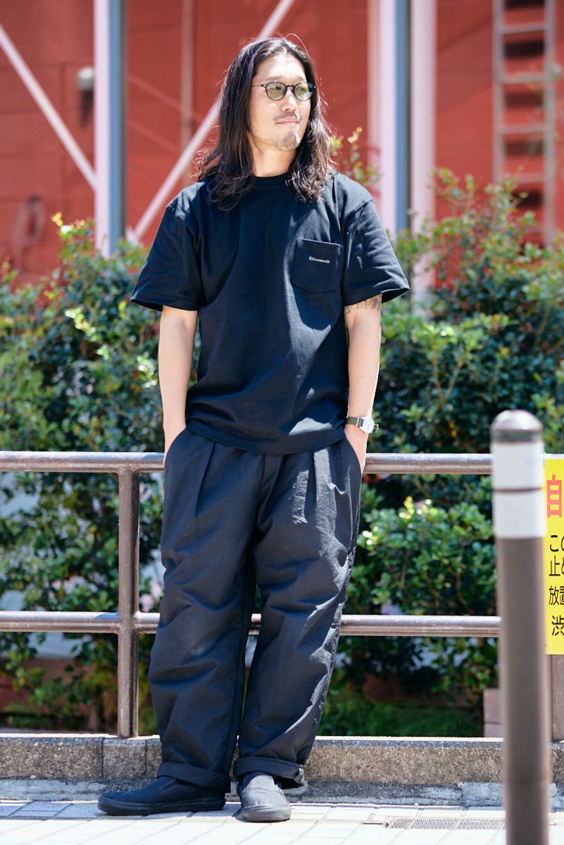 リバーマウスのTシャツコーディネート | 260510-1408-24 長谷川 健