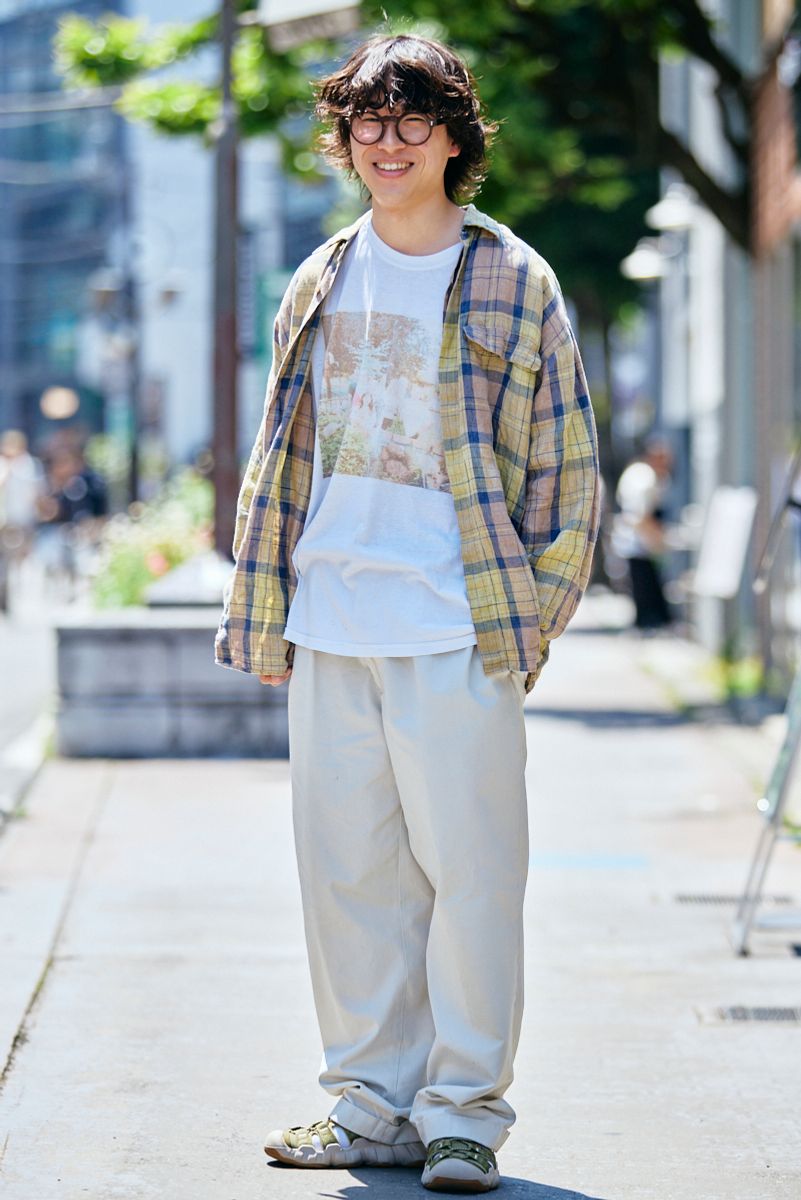 不明のシャツコーディネート | 260505-1658-27 櫻井たけと