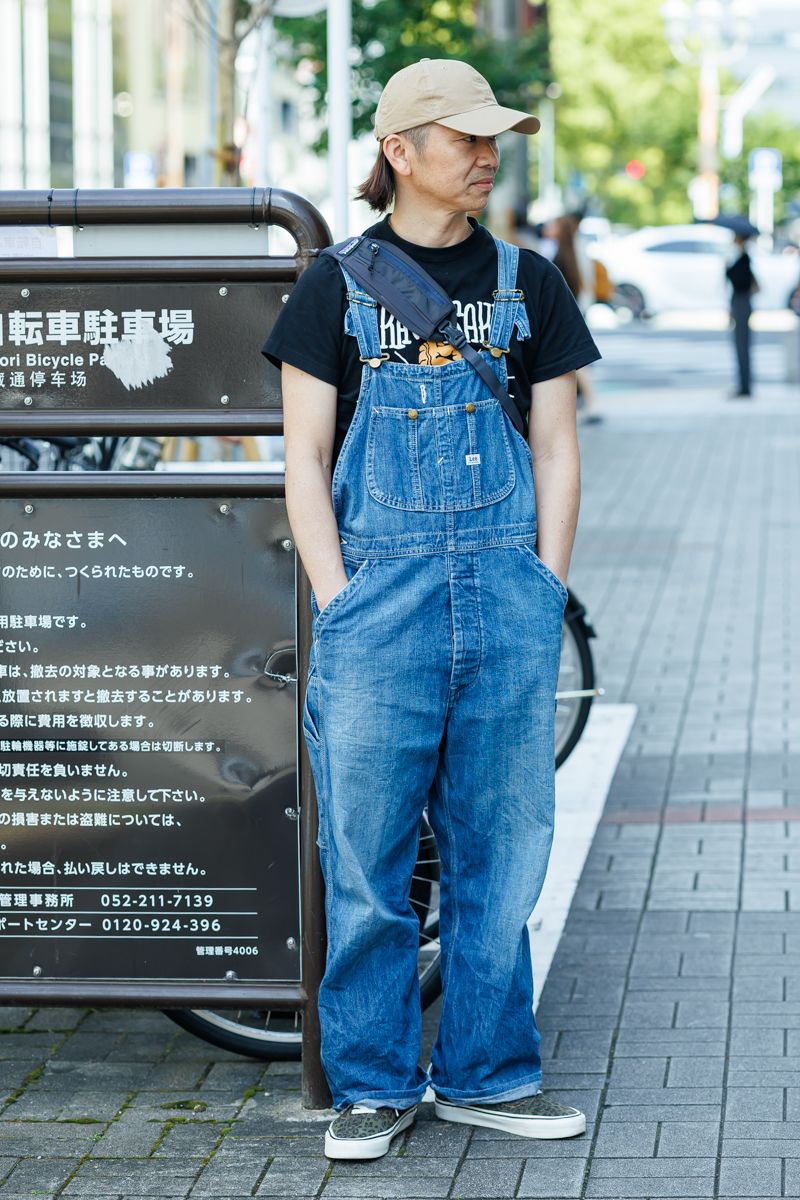 リーのオーバーオールコーディネート | 260510-1458-56 前岡祐一