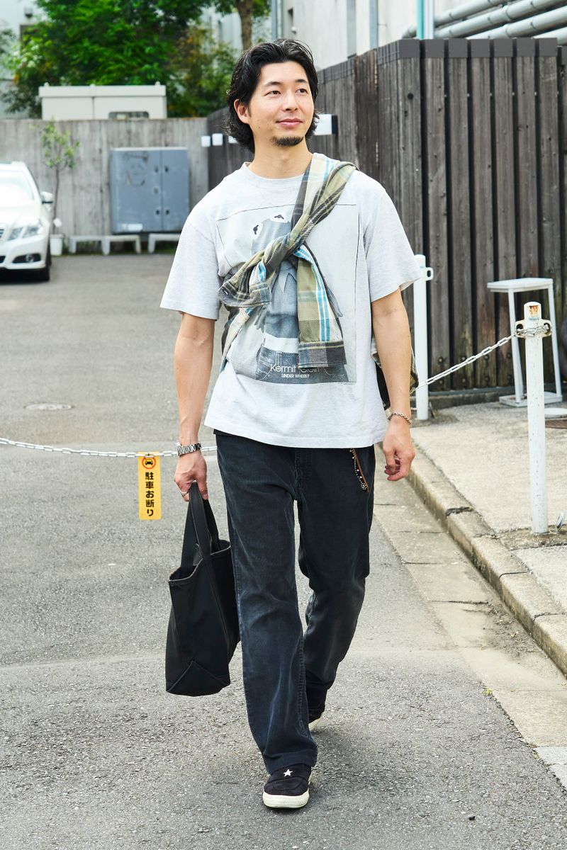 古着のTシャツコーディネート | 260510-1558-09 佐藤康平 2枚目の写真
