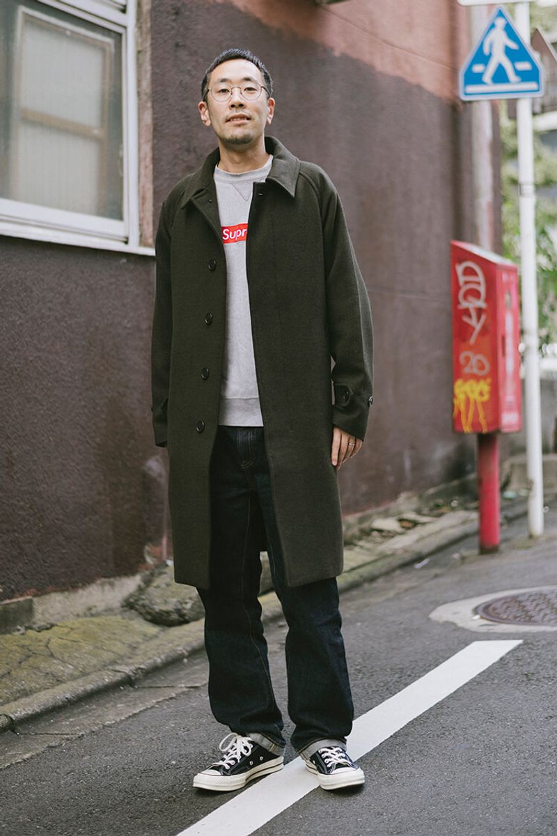 アメカジの引き締め役に、ジャストサイズのコートが◎ 岡埜文俊