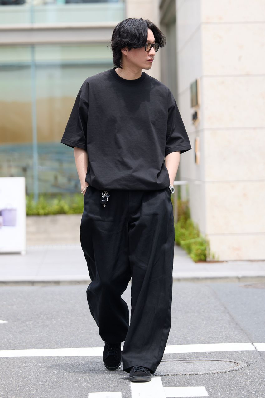 ZARA、シュタイン、ヤエカetc. 街の洒落者たちがこの夏に選んだ「黒パンツ」を大調査！ - 4枚目の画像
