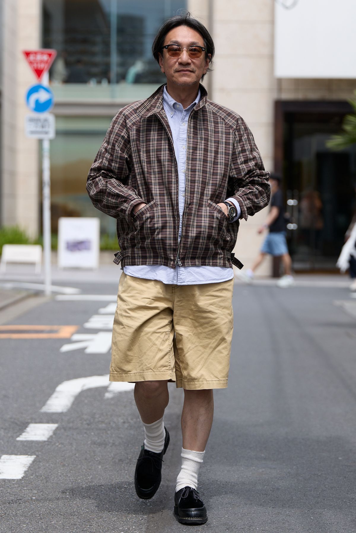眼鏡 モスコット  ジャケット サイ  シャツ ユニクロ  パンツ ユニクロ×マルニ  バッグ テクネ  腕時計 ブランパン  リング 古着  靴下 キャシディ  シューズ パラブーツ