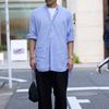 ロイヤルネイビーのシャツコーディネート | 260517-1630-36 野木雅生 4枚目の写真