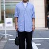 ロイヤルネイビーのシャツコーディネート | 260517-1630-36 野木雅生 3枚目の写真