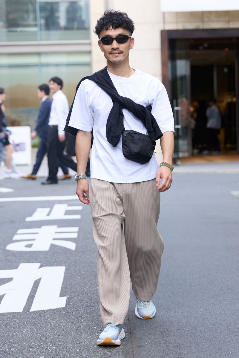 ユニクロのTシャツコーディネート | 260517-1636-13 荻原大智 3枚目の写真