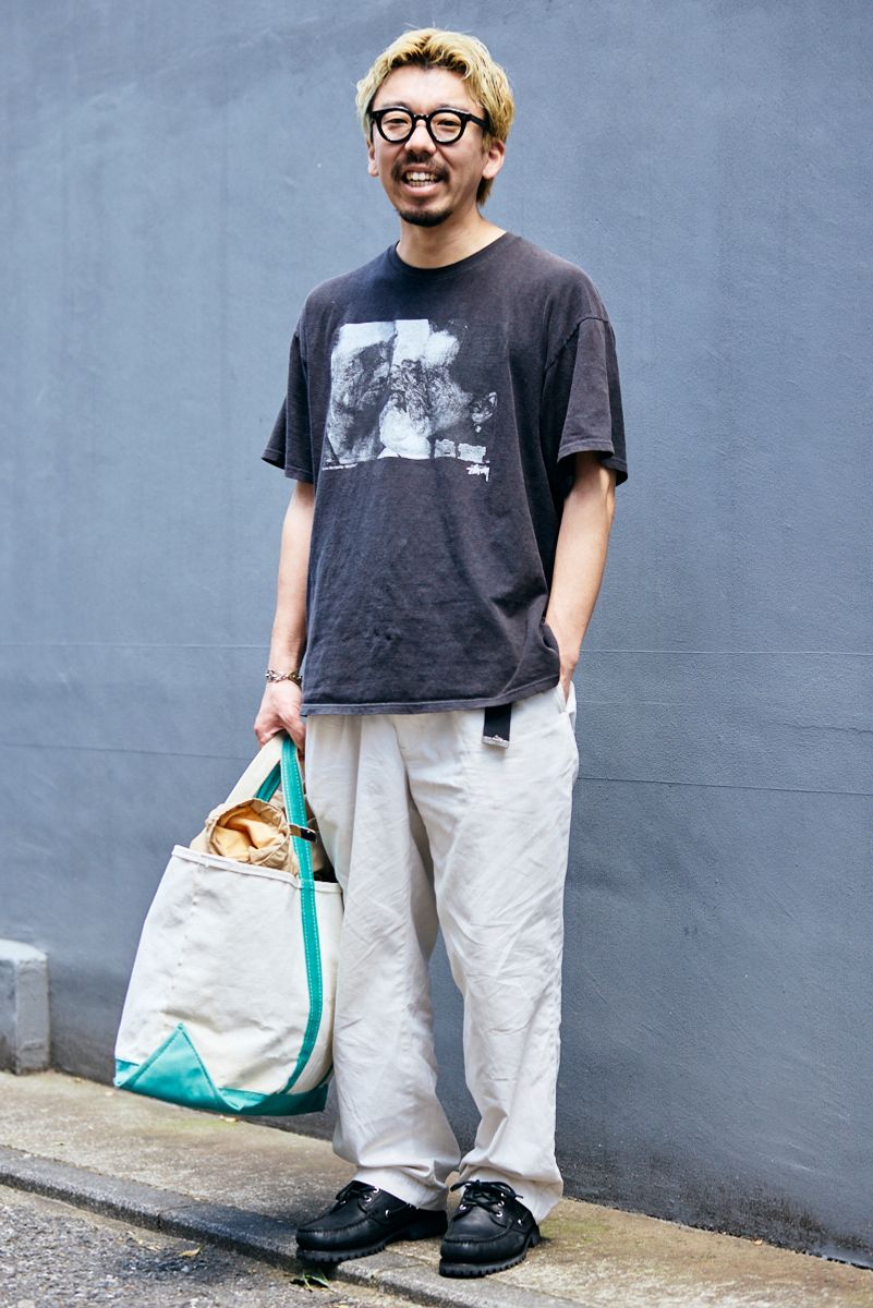 ステューシーのTシャツコーディネート | 260524-0853-45 西田脩平 3枚目の写真