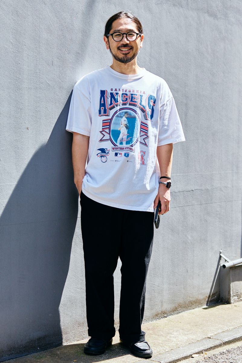 古着のTシャツコーディネート | 260524-0855-38 志水慎太郎