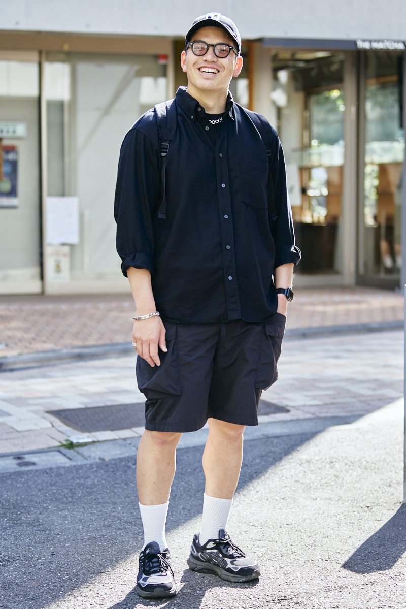 ユニクロ、アディダス、ジルサンダーetc. シンプルな「黒短パン」の