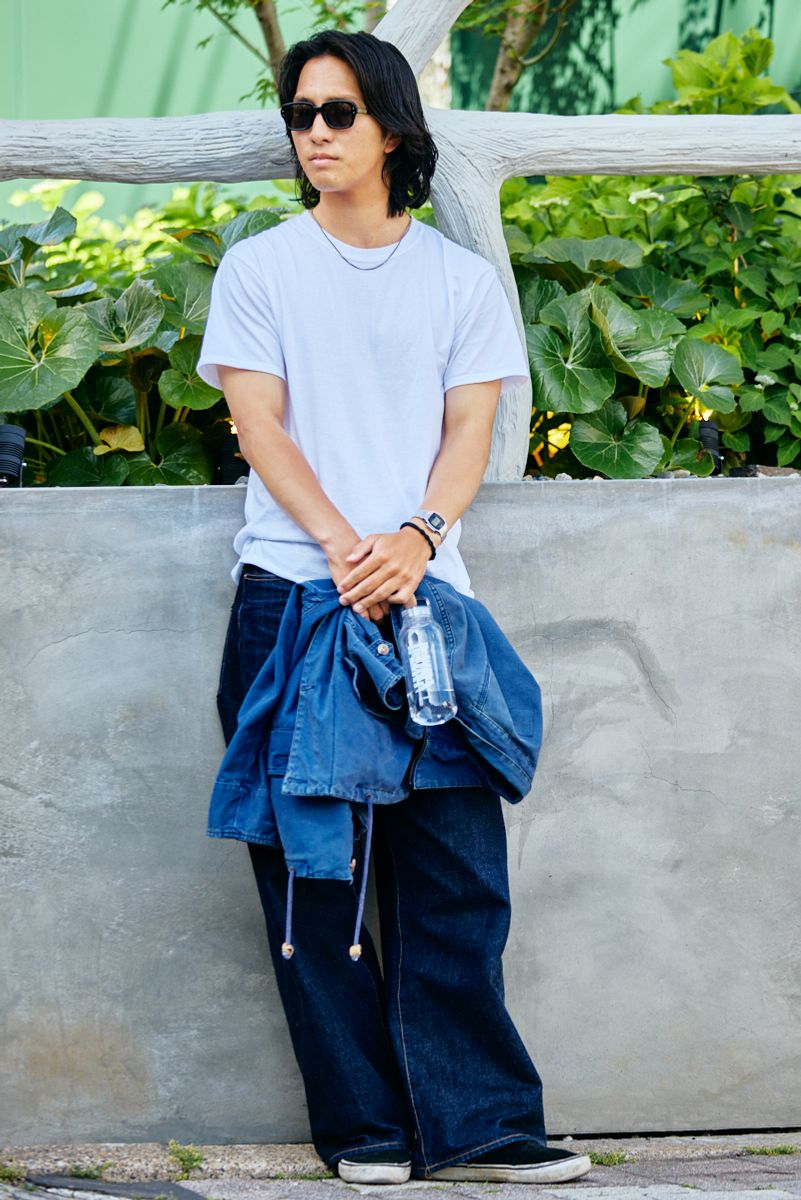 ヘインズのTシャツコーディネート | 260524-1005-03 久保野大海
