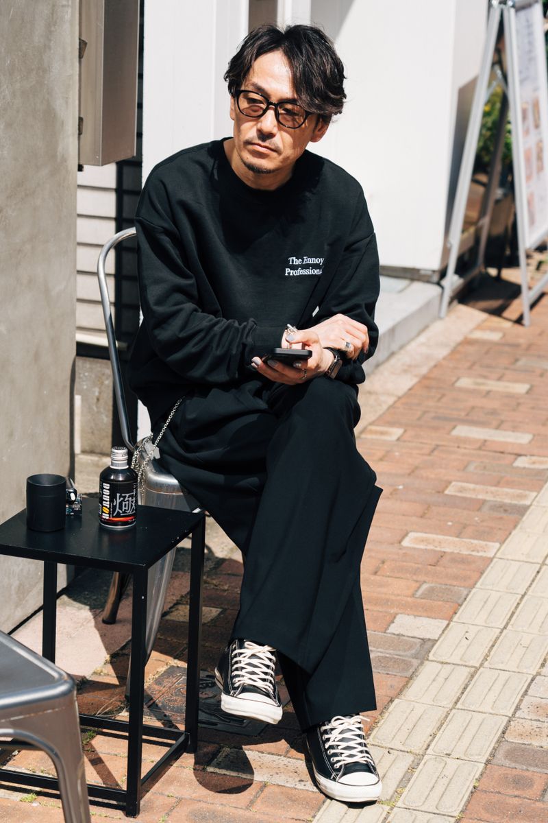 エンノイのスウェットコーディネート | 260524-1145-06 ceo 2枚目の写真