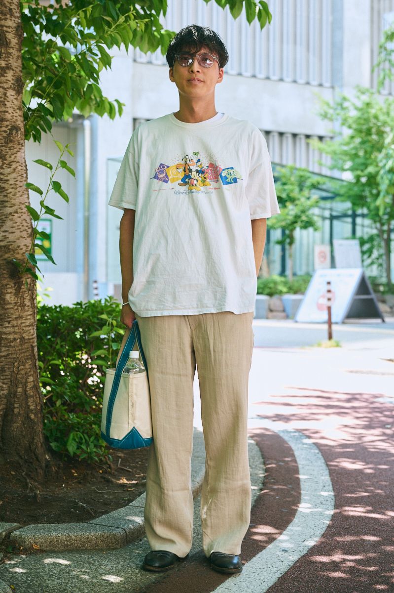 古着のTシャツコーディネート | 260524-1517-30 奥野 奨